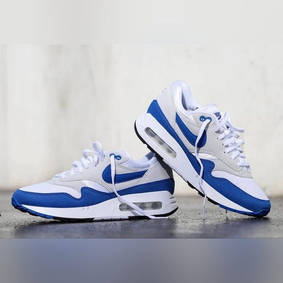 Nike Air Max 1 '86 Premium Women's Shoes White Royal Blue DO9844-101 ( NEW ) - Picture 5 of 12